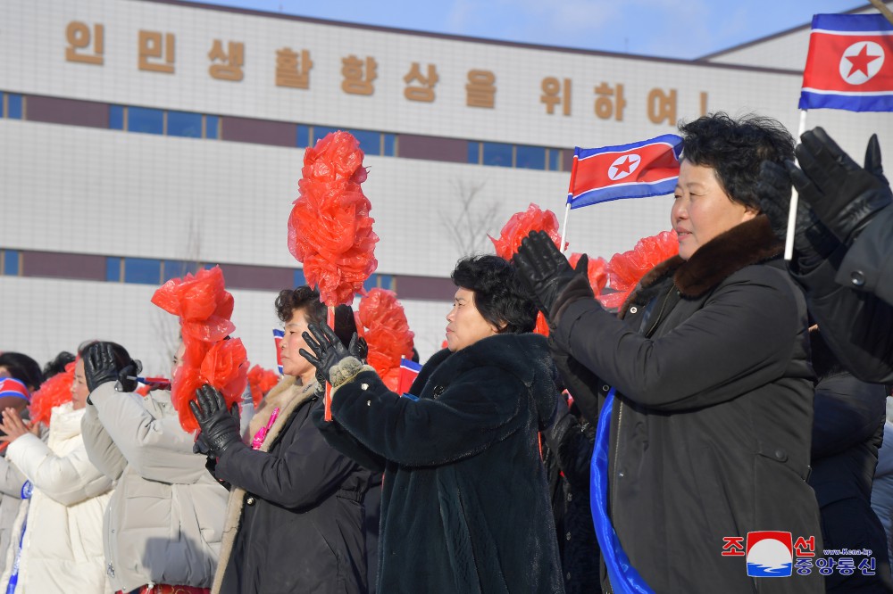 Regional-industry Factories Inaugurated in Unsan County of DPRK