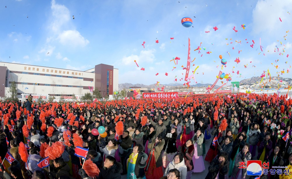 Regional-industry Factories Inaugurated in Unsan County of DPRK