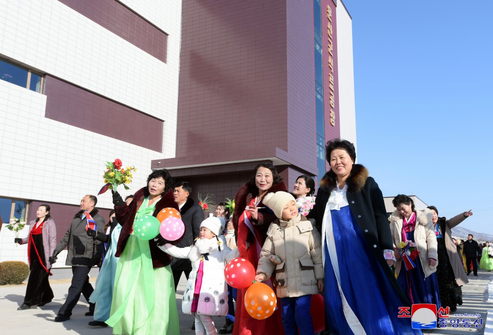 Regional-industry Factories Inaugurated in Unsan County of DPRK