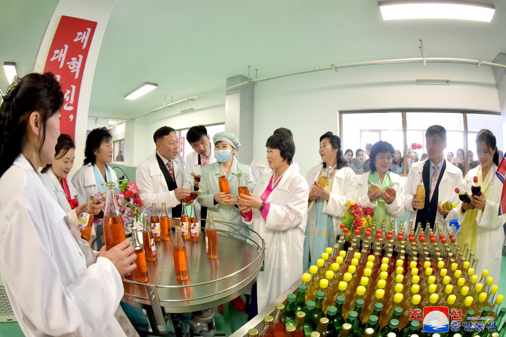 Regional-industry Factories Inaugurated in Unsan County of DPRK