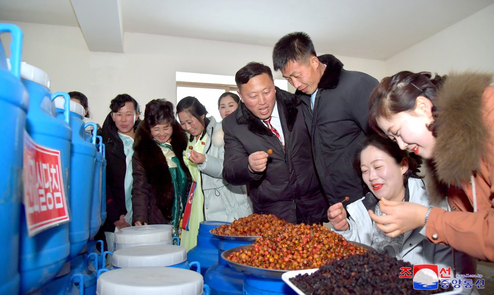 Regional-industry Factories Inaugurated in Unsan County of DPRK