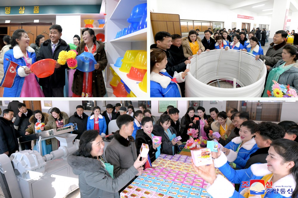 Regional-industry Factories Inaugurated in Unsan County of DPRK