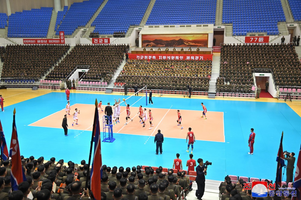 Sports Games of KPA Commanding Officers Held