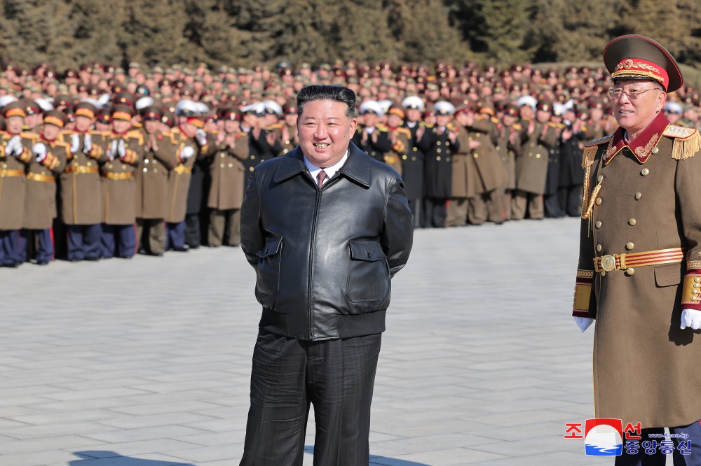 Respected Comrade Kim Jong Un Pays Congratulatory Visit to Ministry of National Defence on Day of KPA Founding