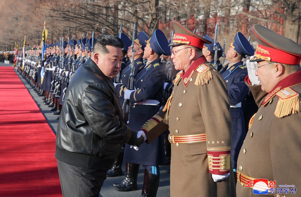 Respected Comrade Kim Jong Un Pays Congratulatory Visit to Ministry of National Defence on Day of KPA Founding