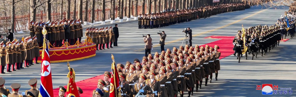 Respected Comrade Kim Jong Un Pays Congratulatory Visit to Ministry of National Defence on Day of KPA Founding