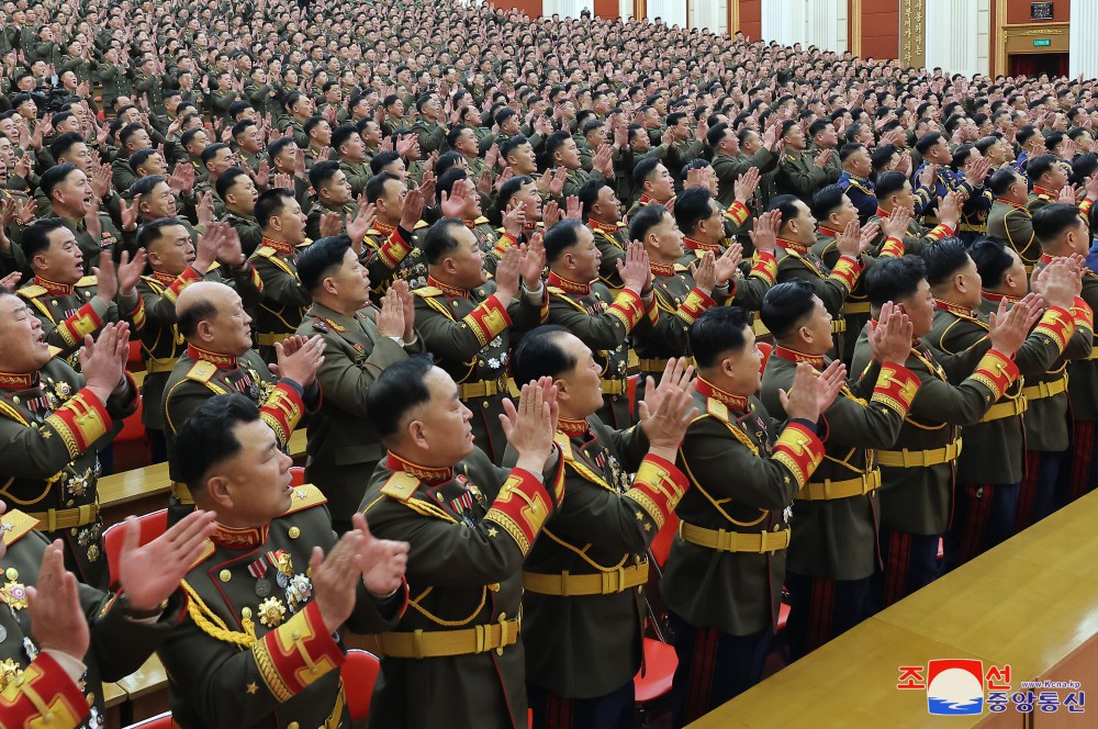 Respected Comrade Kim Jong Un Pays Congratulatory Visit to Ministry of National Defence on Day of KPA Founding