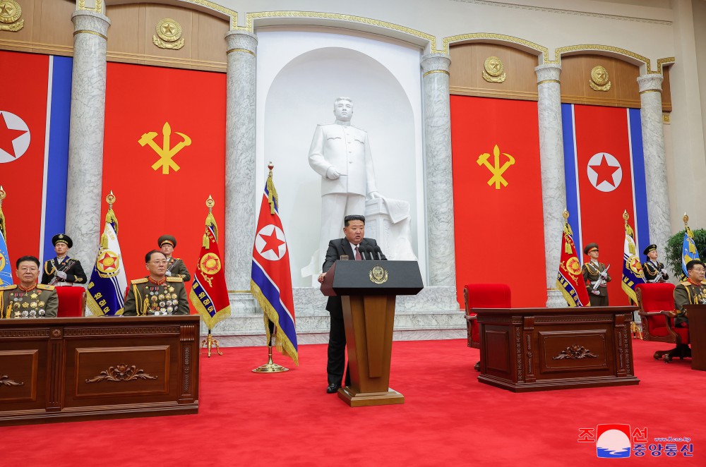 Respected Comrade Kim Jong Un Pays Congratulatory Visit to Ministry of National Defence on Day of KPA Founding