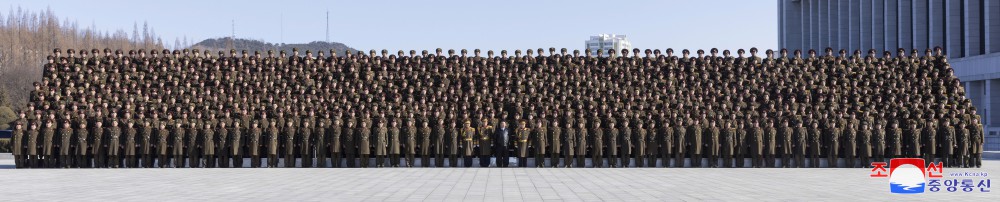 Respected Comrade Kim Jong Un Pays Congratulatory Visit to Ministry of National Defence on Day of KPA Founding