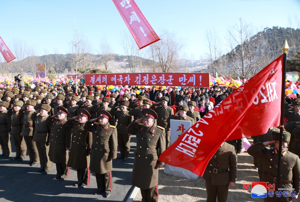 Regional-industry Factories Inaugurated in Ichon County of DPRK