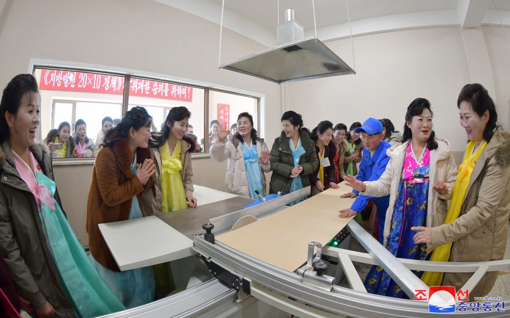 Regional-industry Factories Inaugurated in Ichon County of DPRK