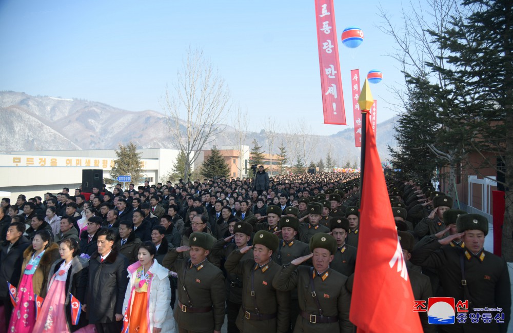 Regional-industry Factories Inaugurated in Kim Hyong Jik County of DPRK with Splendor