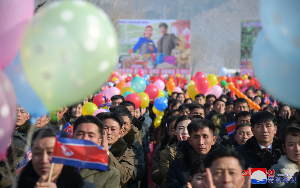 Regional-industry Factories Inaugurated in Kim Hyong Jik County of DPRK with Splendor