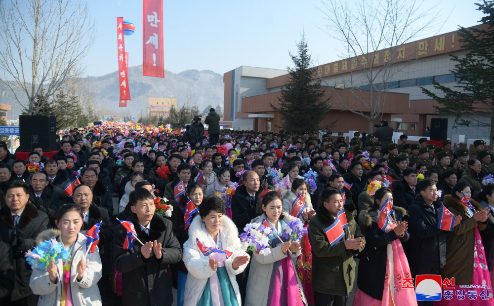 Regional-industry Factories Inaugurated in Kim Hyong Jik County of DPRK with Splendor