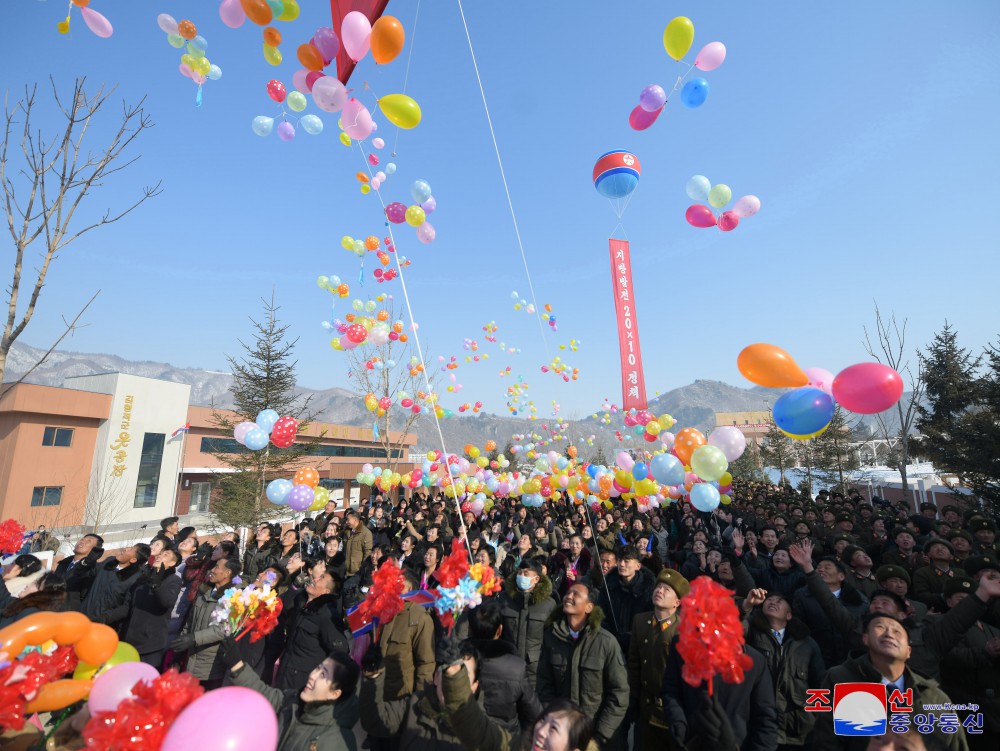 Regional-industry Factories Inaugurated in Kim Hyong Jik County of DPRK with Splendor