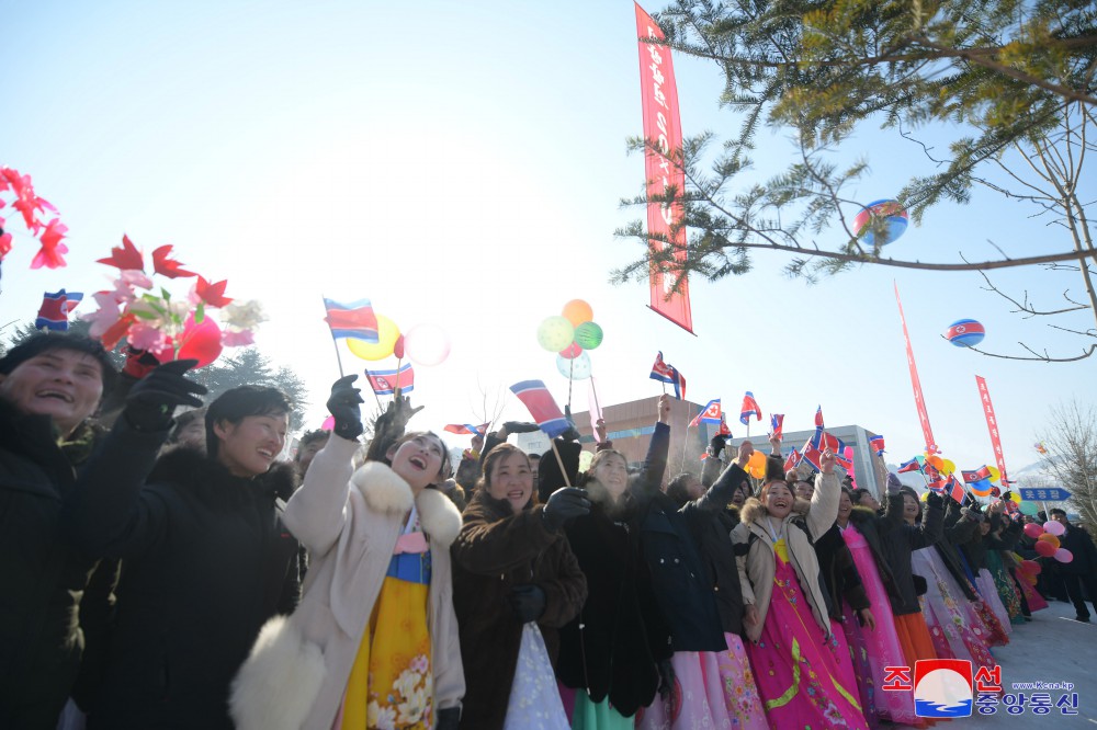 Regional-industry Factories Inaugurated in Kim Hyong Jik County of DPRK with Splendor