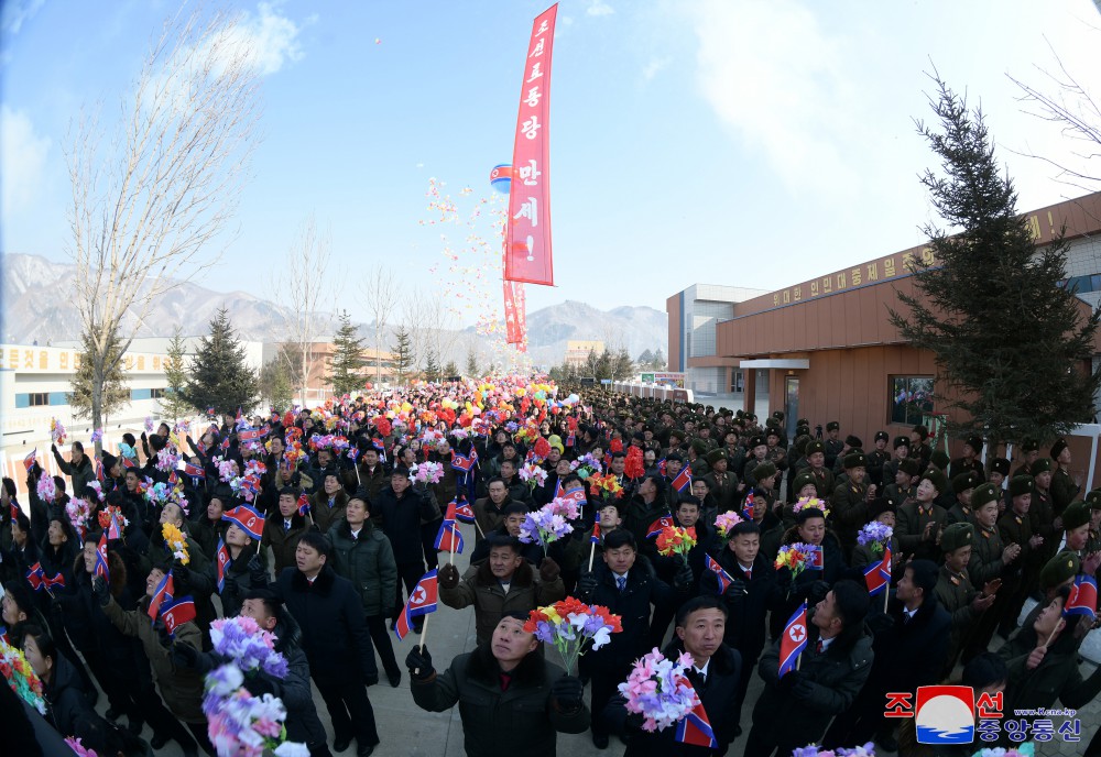 Regional-industry Factories Inaugurated in Kim Hyong Jik County of DPRK with Splendor