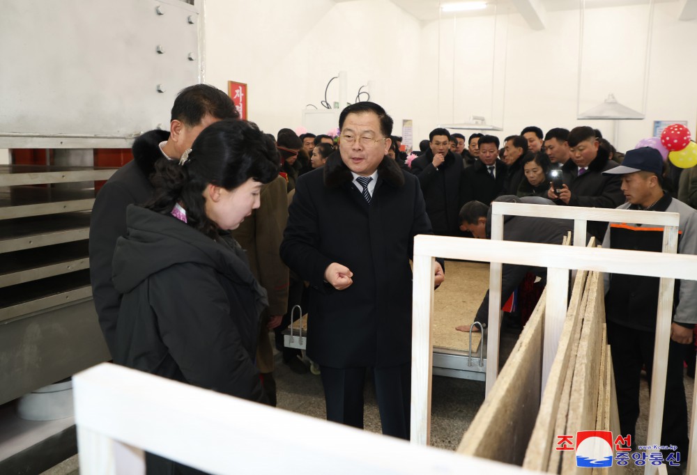 Regional-industry Factories Inaugurated in Kim Hyong Jik County of DPRK with Splendor