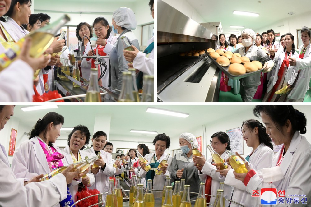 Regional-industry Factories Inaugurated in Kim Hyong Jik County of DPRK with Splendor