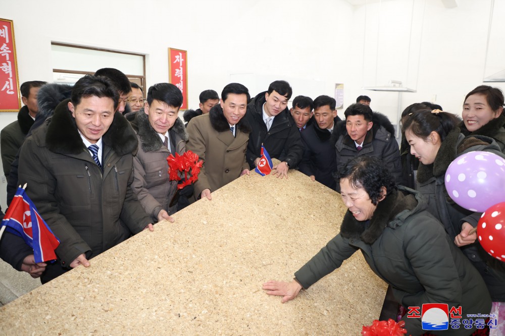 Regional-industry Factories Inaugurated in Kim Hyong Jik County of DPRK with Splendor