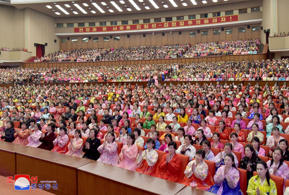 Oratorical Meeting Held in DPRK