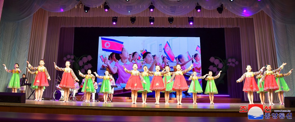 Performance Given by Art Group Members of Schoolchildren's Palace