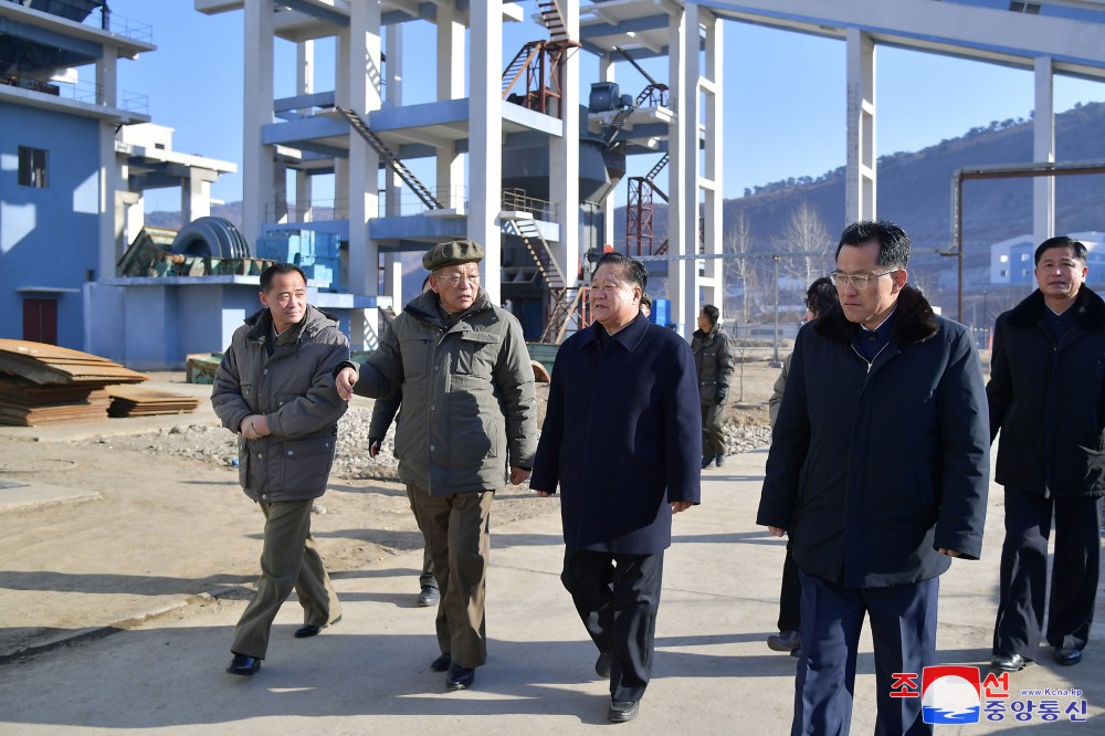 Chairman Choe Ryong Hae Inspects Various Sectors