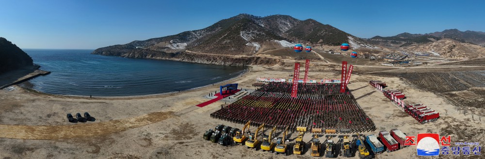 Groundbreaking Ceremony of Ragwon County Offshore Farm Held with Splendor