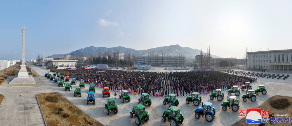 Kumsong Tractor Factory Updated in DPRK