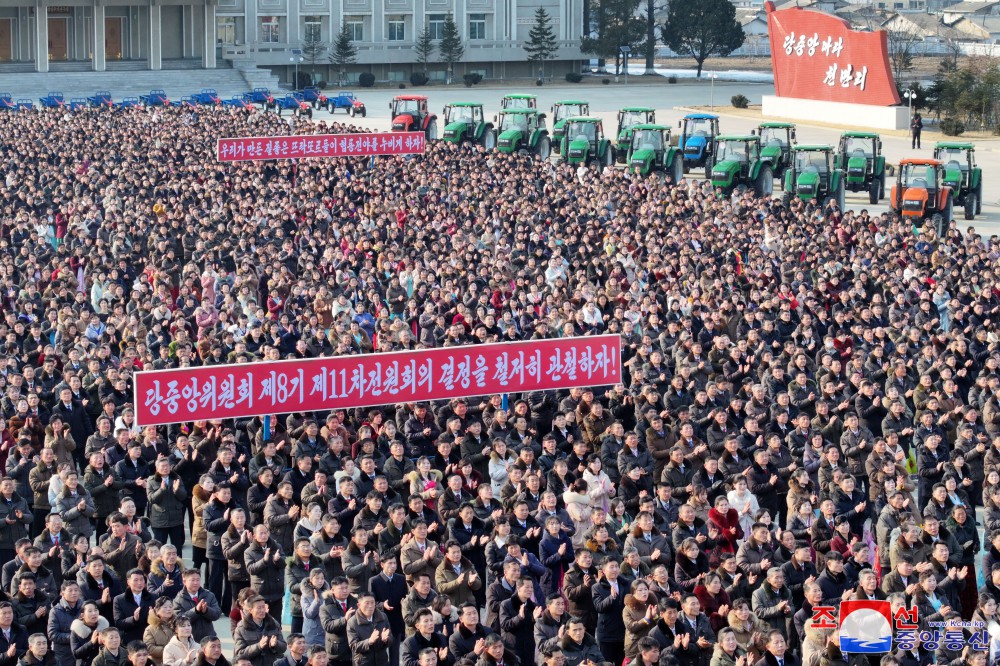 Kumsong Tractor Factory Updated in DPRK