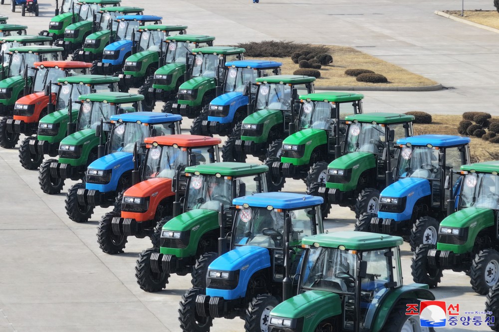 Kumsong Tractor Factory Updated in DPRK