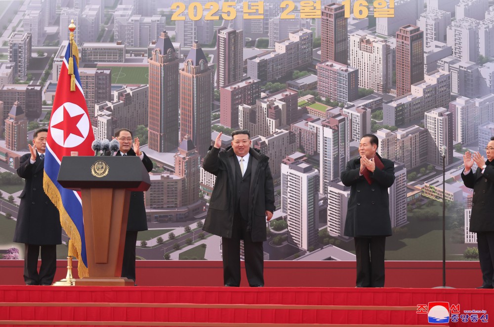 Five-Year Plan for Construction of Capital City Decided by Eighth Congress of WPK Enters Its Final Stage