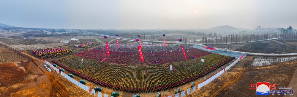 Five-Year Plan for Construction of Capital City Decided by Eighth Congress of WPK Enters Its Final Stage