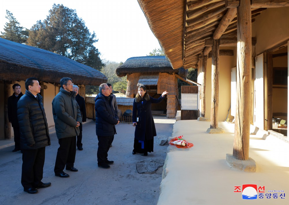 Congratulatory Group of Koreans in Japan Visits Mangyongdae