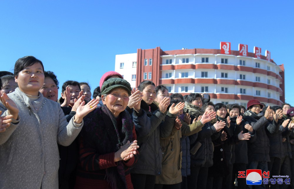 Groundbreaking Ceremonies of Regional-industry Factories, Hospital and Leisure Complex Held in DPRK