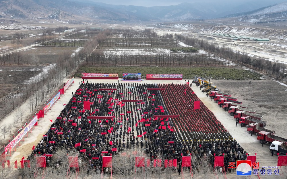 Groundbreaking Ceremonies of Regional-industry Factories Held in DPRK