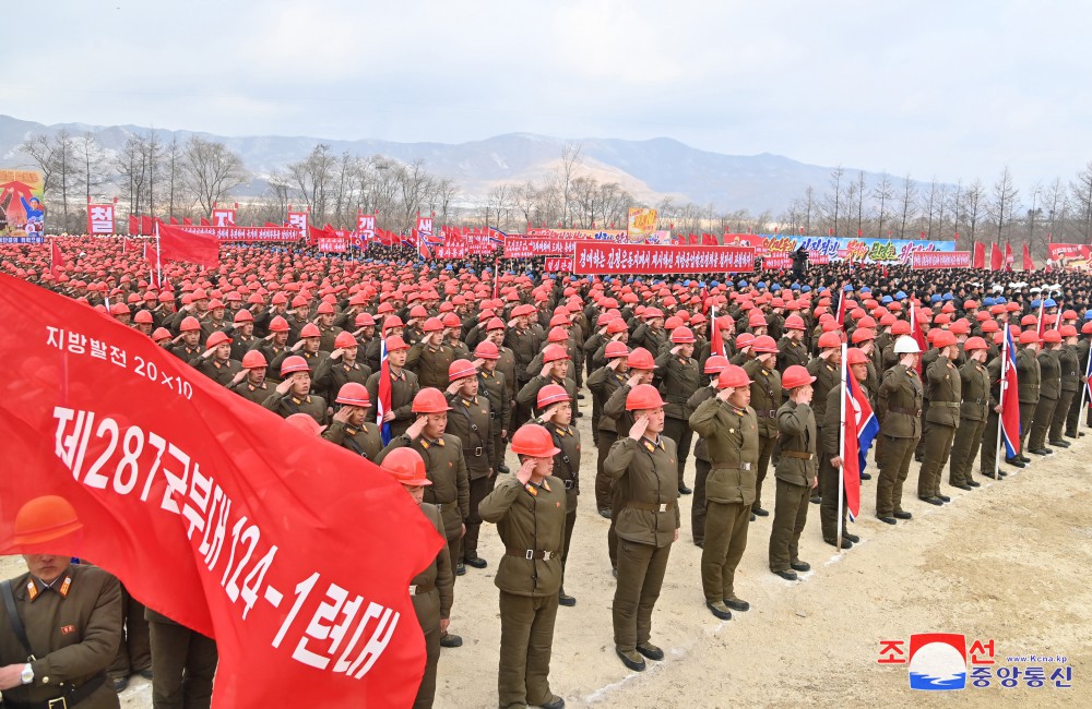 Groundbreaking Ceremonies of Regional-industry Factories Held in DPRK