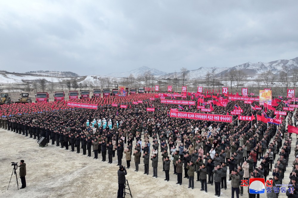 Groundbreaking Ceremonies of Regional-industry Factories Held in DPRK