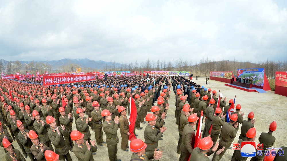 Groundbreaking Ceremonies of Regional-industry Factories Held in DPRK