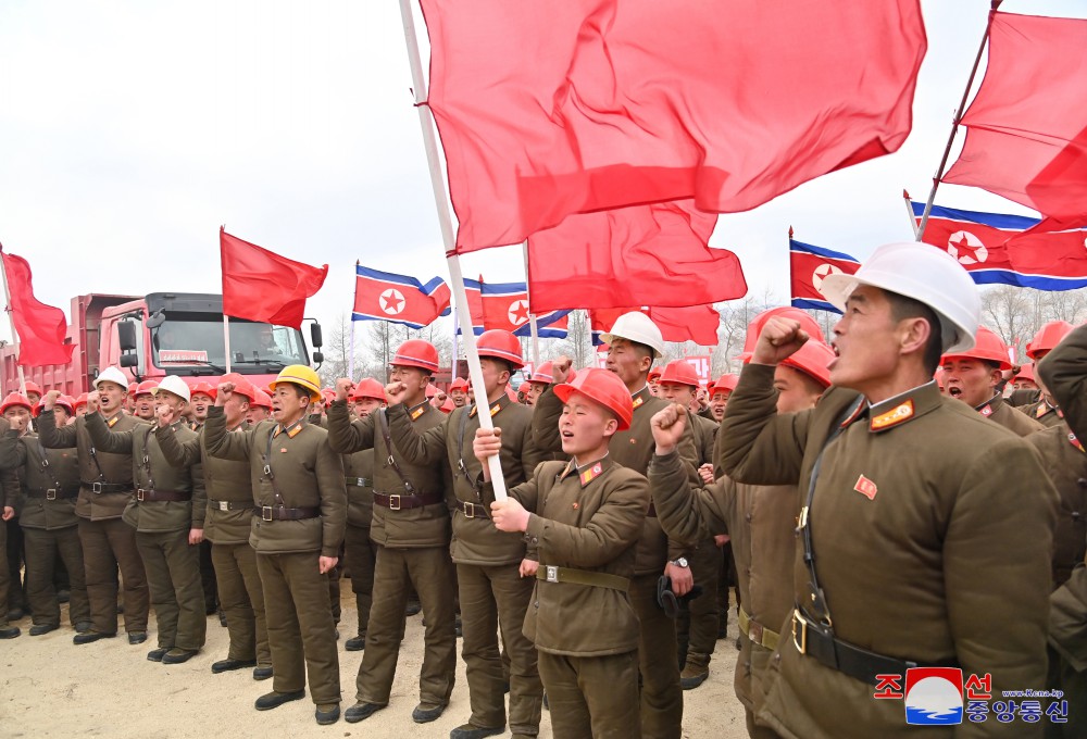 Groundbreaking Ceremonies of Regional-industry Factories Held in DPRK