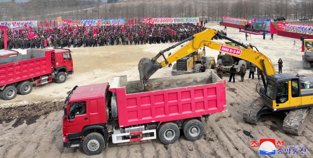 Groundbreaking Ceremonies of Regional-industry Factories Held in DPRK