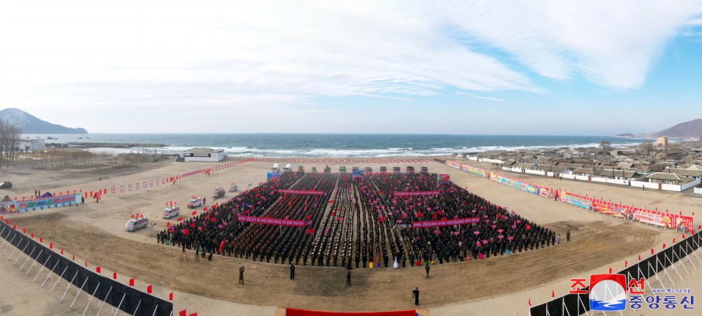 Groundbreaking Ceremonies of Regional-industry Factories Held in DPRK