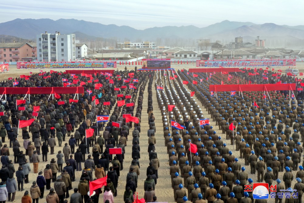 Groundbreaking Ceremonies of Regional-industry Factories Held in DPRK