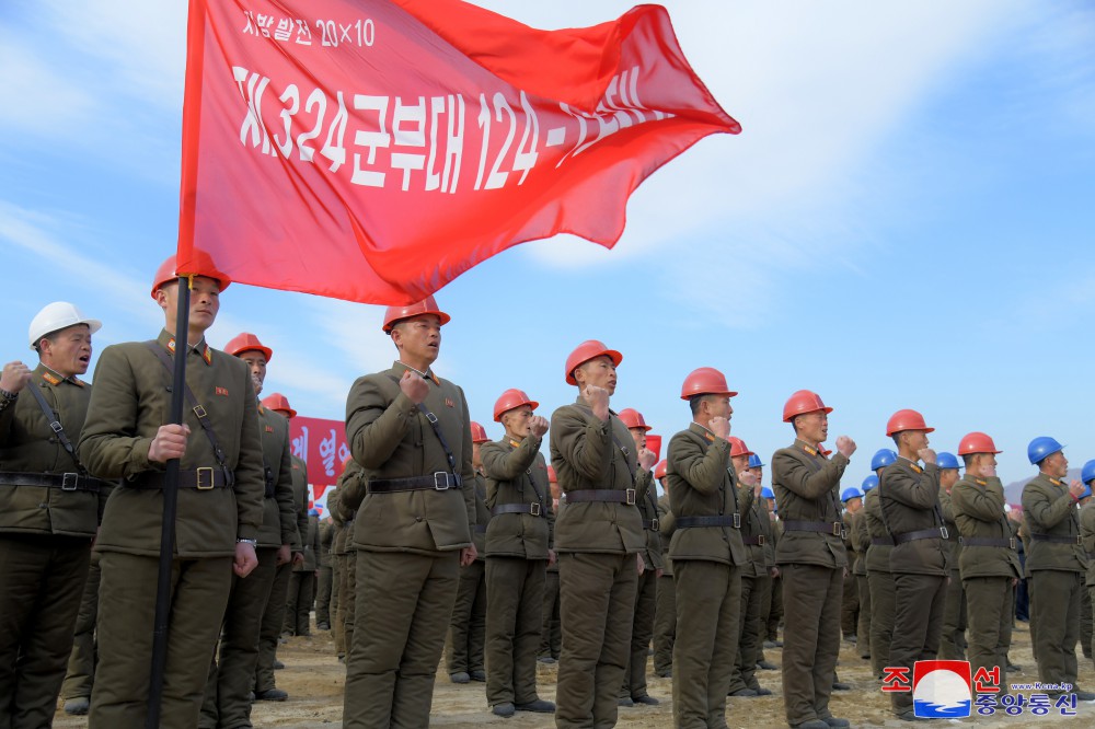 Groundbreaking Ceremonies of Regional-industry Factories Held in DPRK