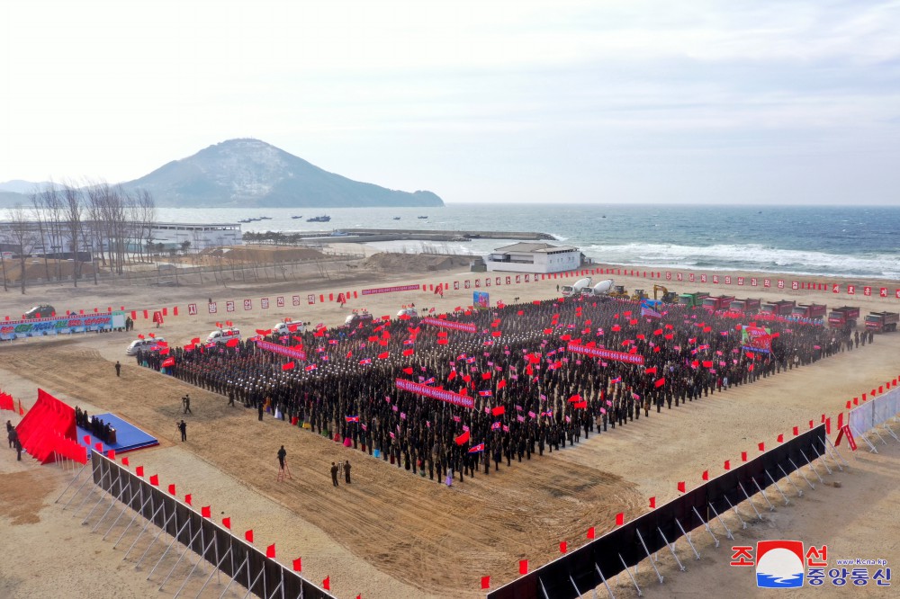 Groundbreaking Ceremonies of Regional-industry Factories Held in DPRK