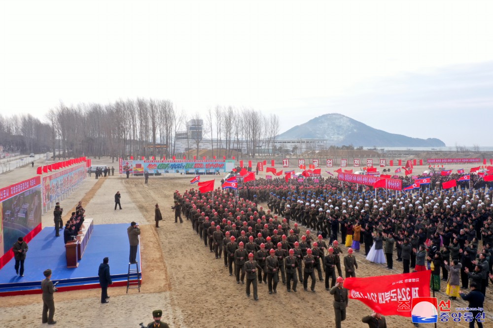 Groundbreaking Ceremonies of Regional-industry Factories Held in DPRK