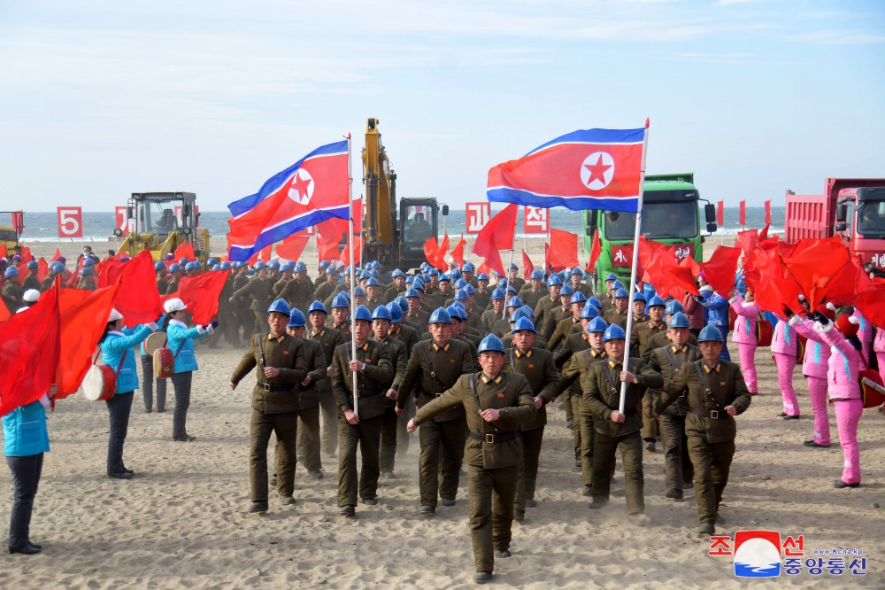 Groundbreaking Ceremonies of Regional-industry Factories Held in DPRK