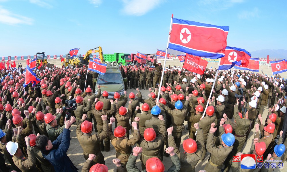 Groundbreaking Ceremonies of Regional-industry Factories Held in DPRK