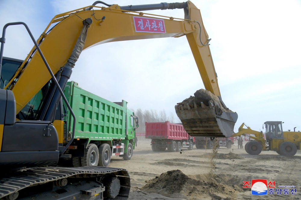 Groundbreaking Ceremonies of Regional-industry Factories Held in DPRK