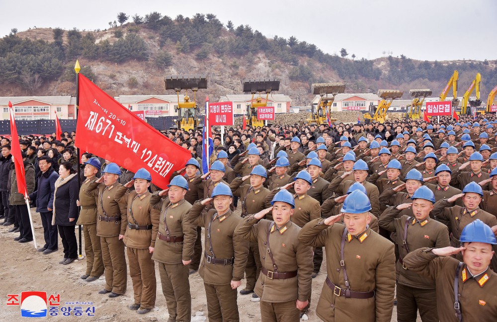 Groundbreaking Ceremonies of Regional-industry Factories Held in DPRK